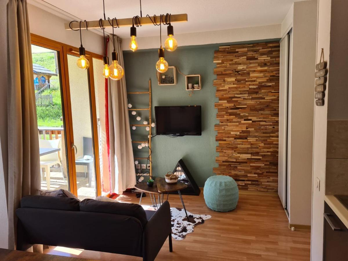 Les Orres 1800 Appartement 4 P Jacuzzi Balneo Prive Vue Piste Piscine Residence Exteriör bild